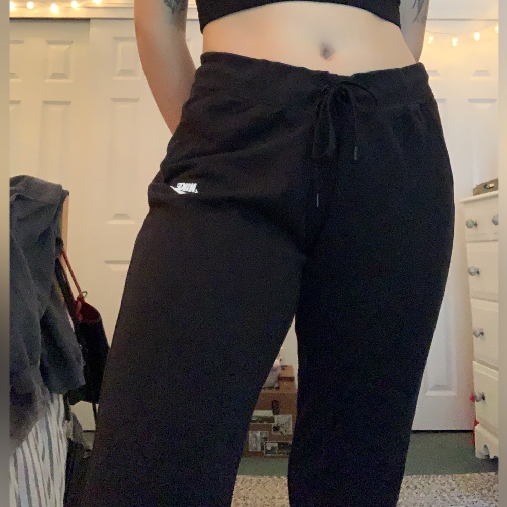 nike drawstring fleece jogger sweatpants